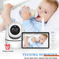 Moniteur Vidéo Bébé 5 Pouces Avec Zoom 4X